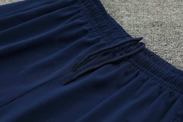 #AHP01 Royal blue Children's Half Pull Tracksuit Long Suit (High Quality)