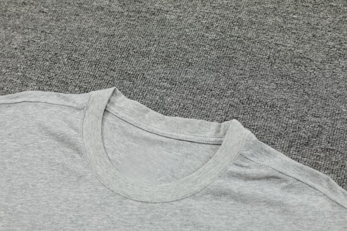 #AKH01 Grey Children's Short Suit (High Quality) (pure cotton yarn)