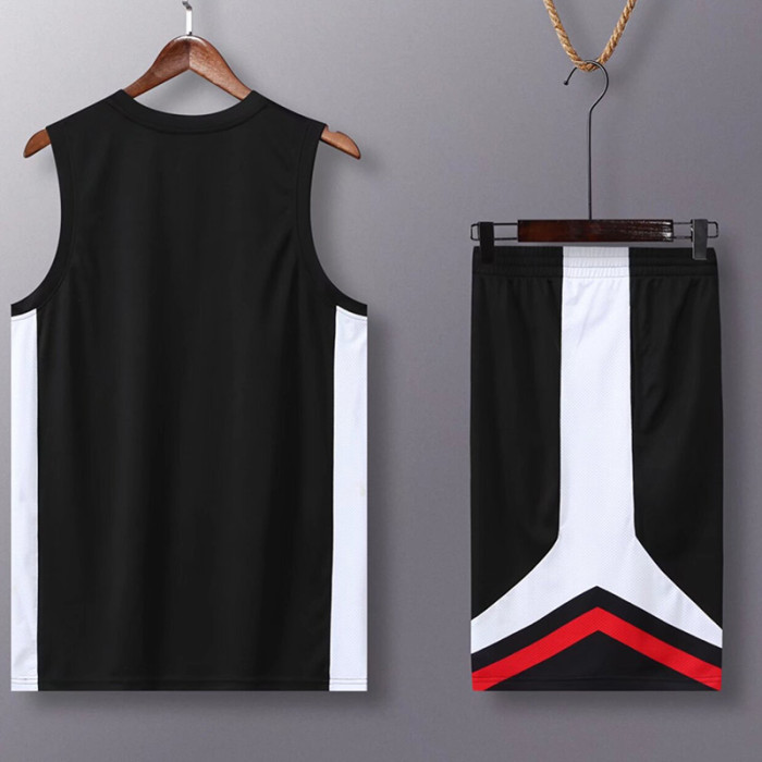 #AK8348 Black Children's Vest suit (Customizable)