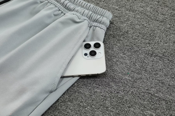 #AKH01 Grey Children's Short Suit (High Quality) (pure cotton yarn)