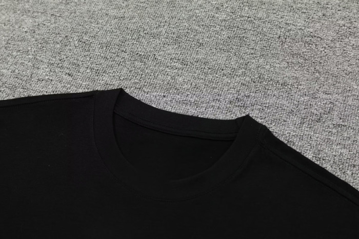 #AKH01 Black Children's Short Suit (High Quality) (pure cotton yarn)