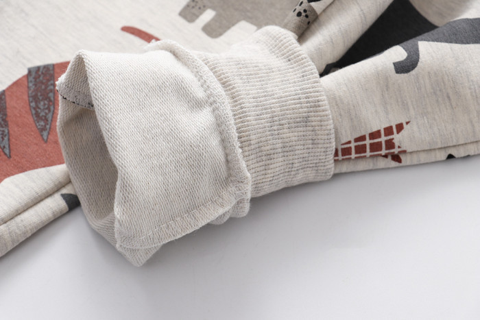 boy's Long Pants Grey Yellow #LP001