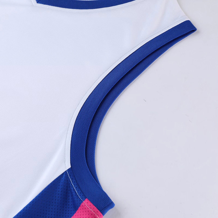 #AK8389 White Children's Vest suit (Customizable)