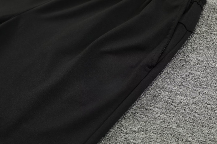 #AKH01 Black Children's Short Suit (High Quality) (pure cotton yarn)