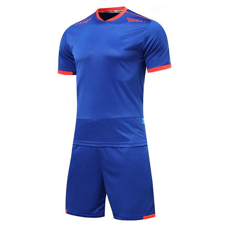 #AK9209 Blue Children's Shor SportSwear (Customizable)