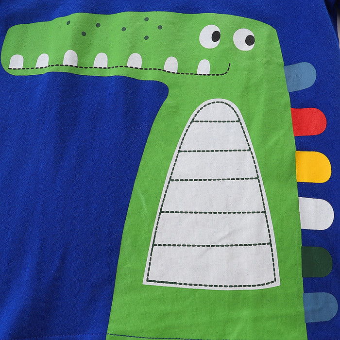 Children's T-shirt shorts set  Blue #029