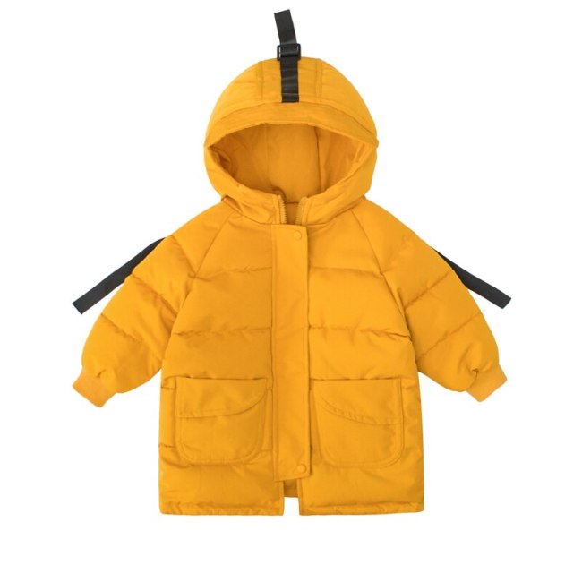 #CC01 Children's Yellow Cotton Coat