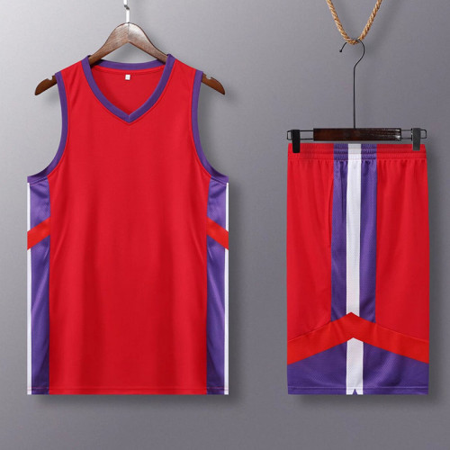 #AK8389 Red Children's Vest suit (Customizable)