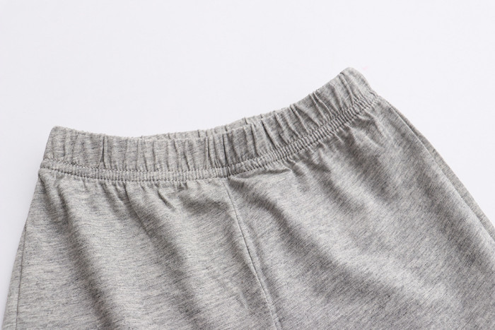 Children's T-shirt shorts set  Sparkling green #001