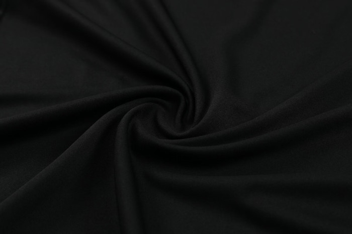 #AHP01 Black Children's Half Pull Tracksuit Long Suit (High Quality)