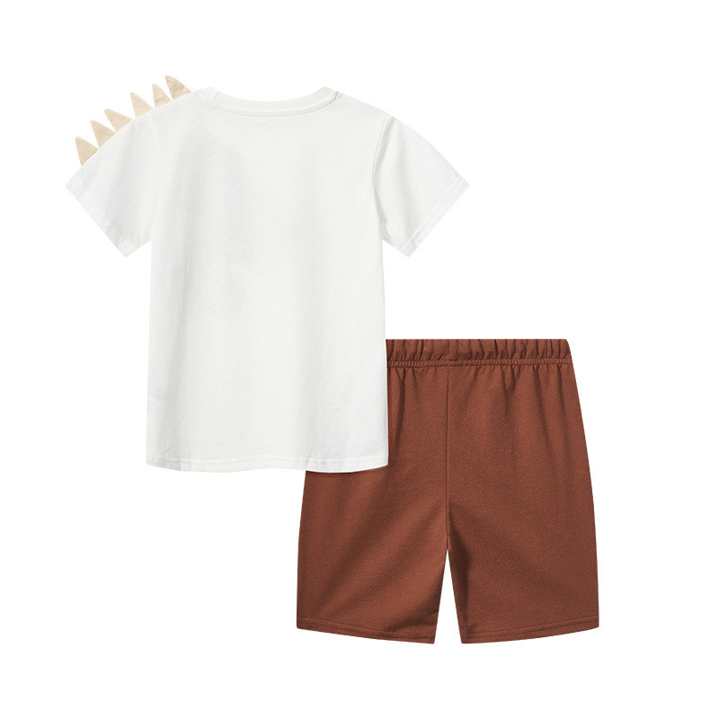 Children's  White T-shirt shorts