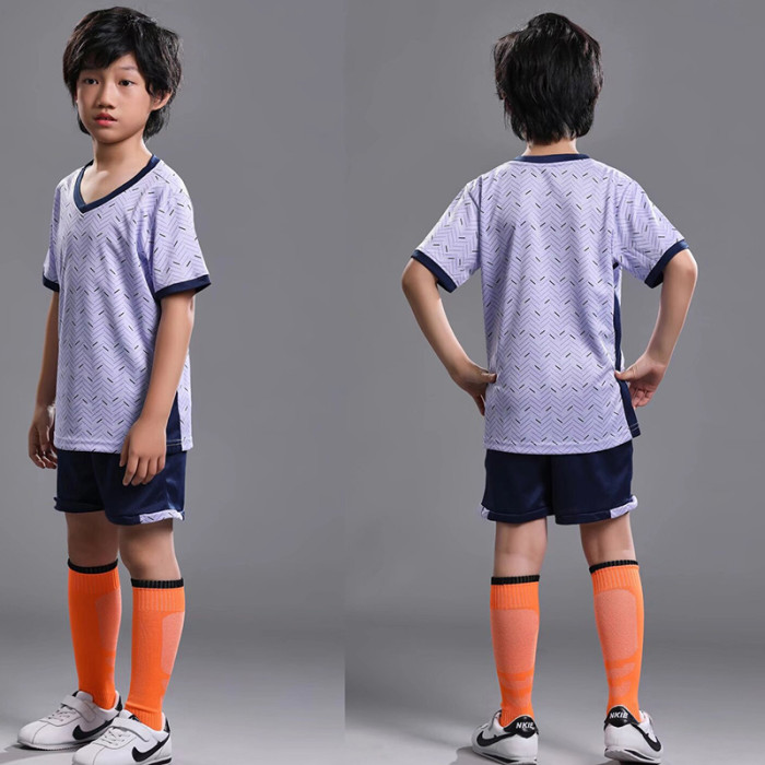 #AK62126 Purple Children's Shor SportSwear (Customizable)