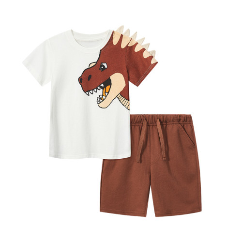 Children's  White T-shirt shorts
