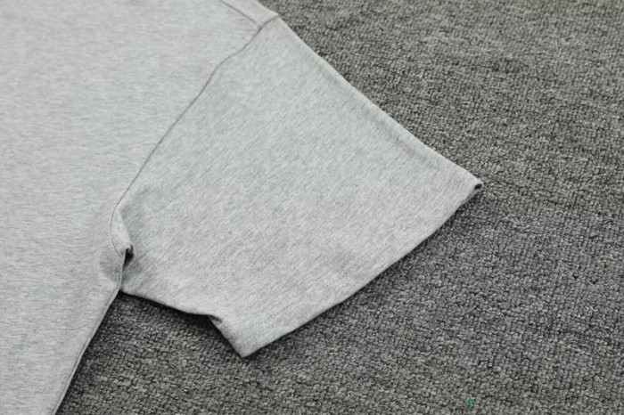 #AKH01 Grey Children's Short Suit (High Quality) (pure cotton yarn)