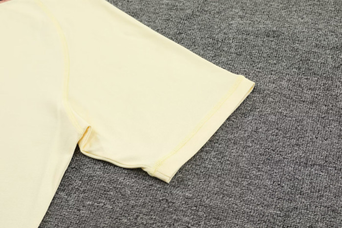 #AKH01 Khaki Children's Short Suit (High Quality) (pure cotton yarn)