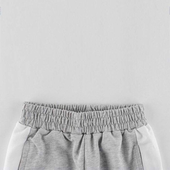 #P042 Boys Pants Grey Casual Sports