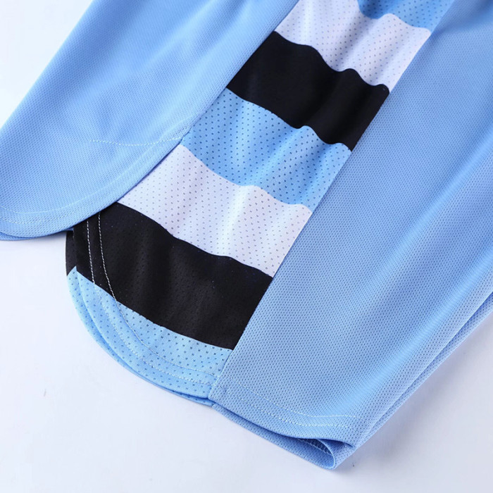 #AK8386 Light blue Children's Vest suit (Customizable)