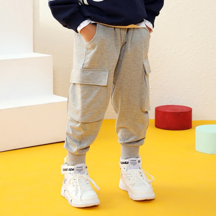 Boy Pants Korean Style Fashion Spring Autumn