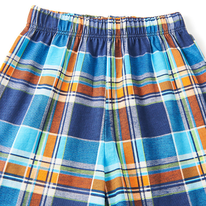 Children's T-shirt shorts set Orange #018