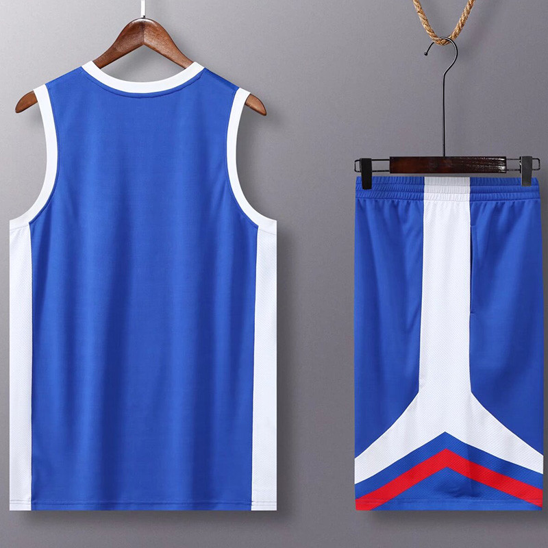 #AK8348 Blue Children's Vest suit (Customizable)