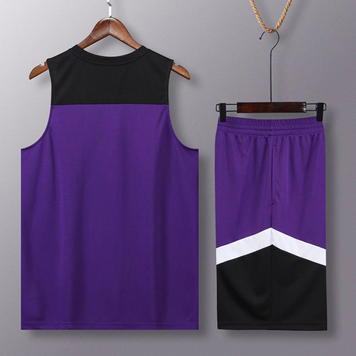 #AK8386 Purple Children's Vest suit (Customizable)