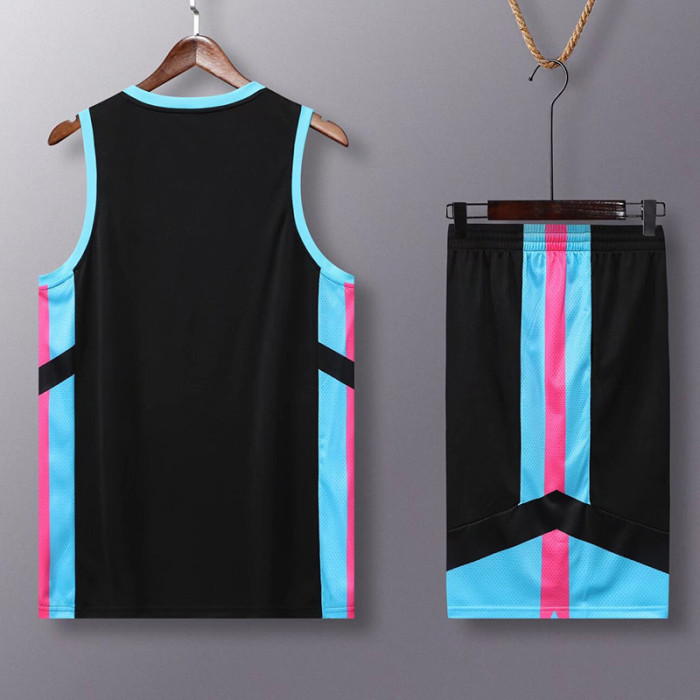 #AK8389 Black Children's Vest suit (Customizable)