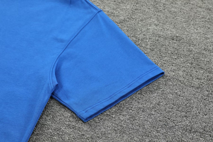 #AKH01 Blue Children's Short Suit (High Quality) (pure cotton yarn)