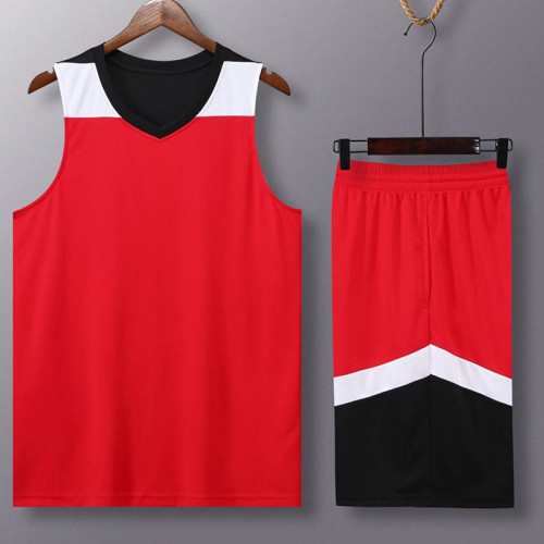 #AK8386 Red Children's Vest suit (Customizable)