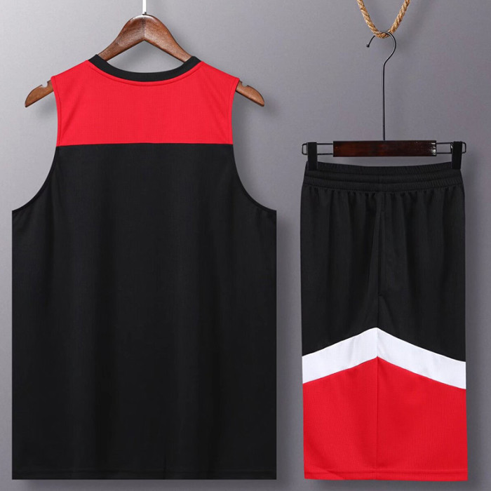 #AK8386 Black Children's Vest suit (Customizable)