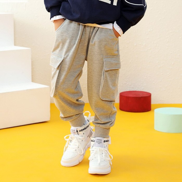 Boy Pants Korean Style Fashion Spring Autumn