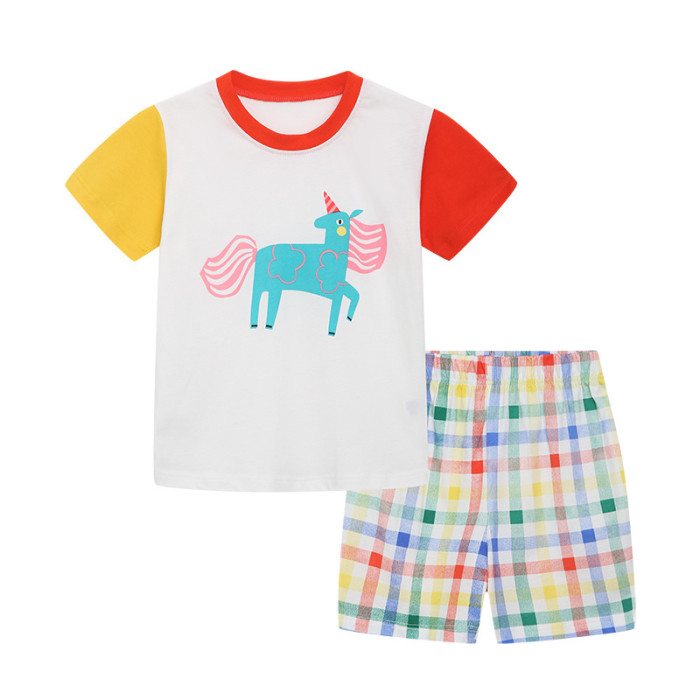 Children's T-shirt shorts set #010