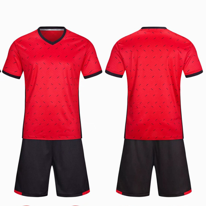 #AK62126 Red Children's Shor SportSwear (Customizable)