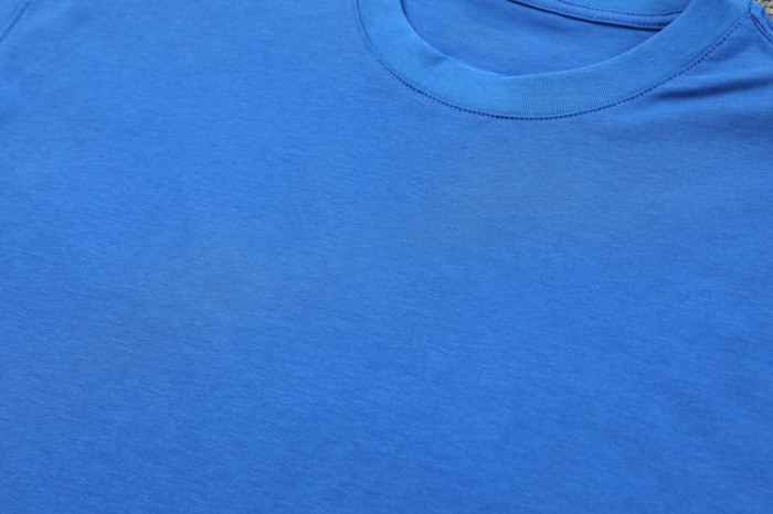 #AKH01 Blue Children's Short Suit (High Quality) (pure cotton yarn)