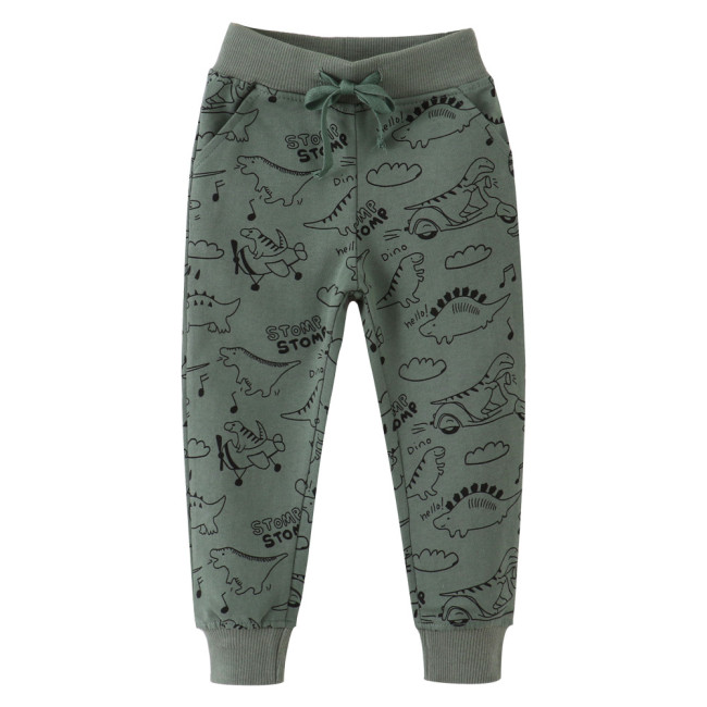boy's Long Pants Green #LP003