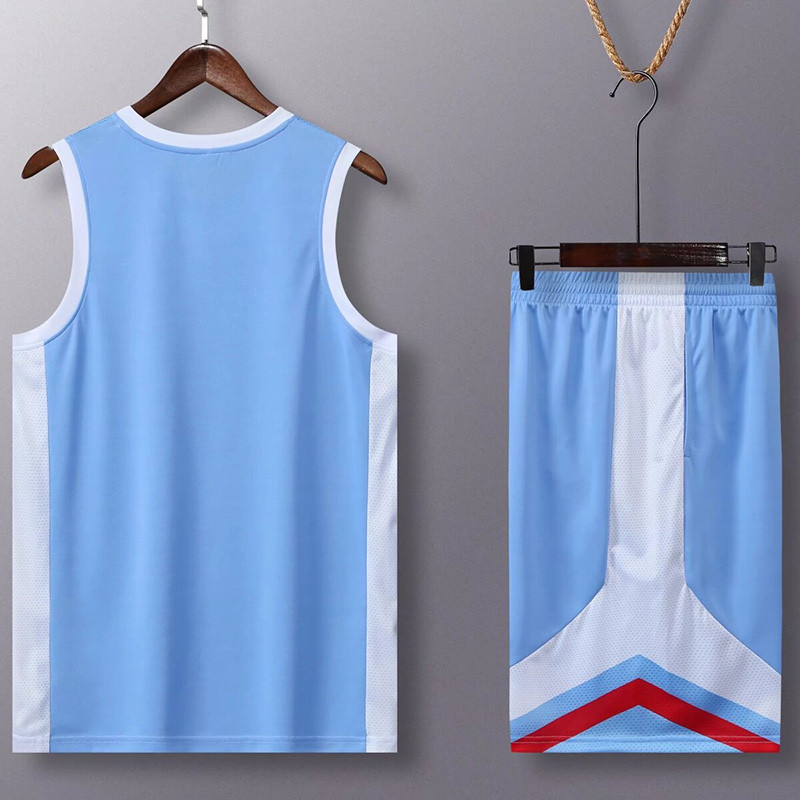 #AK8348 Light blue Children's Vest suit (Customizable)