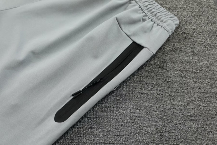 #AKH01 Grey Children's Short Suit (High Quality) (pure cotton yarn)