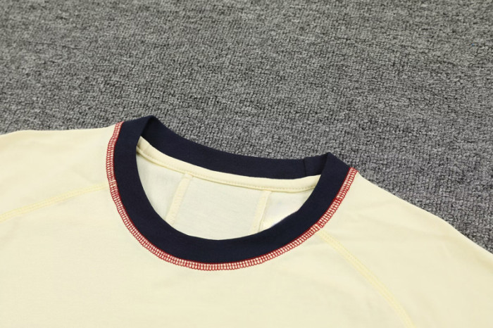 #AKH01 Khaki Children's Short Suit (High Quality) (pure cotton yarn)