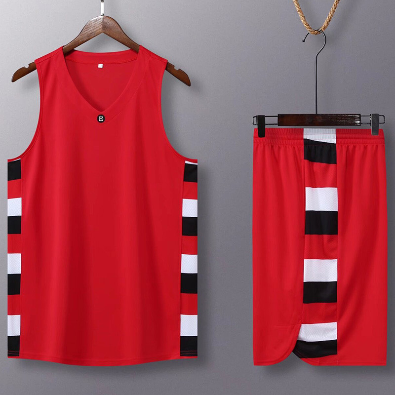 #AK8386 Red Children's Vest suit (Customizable)