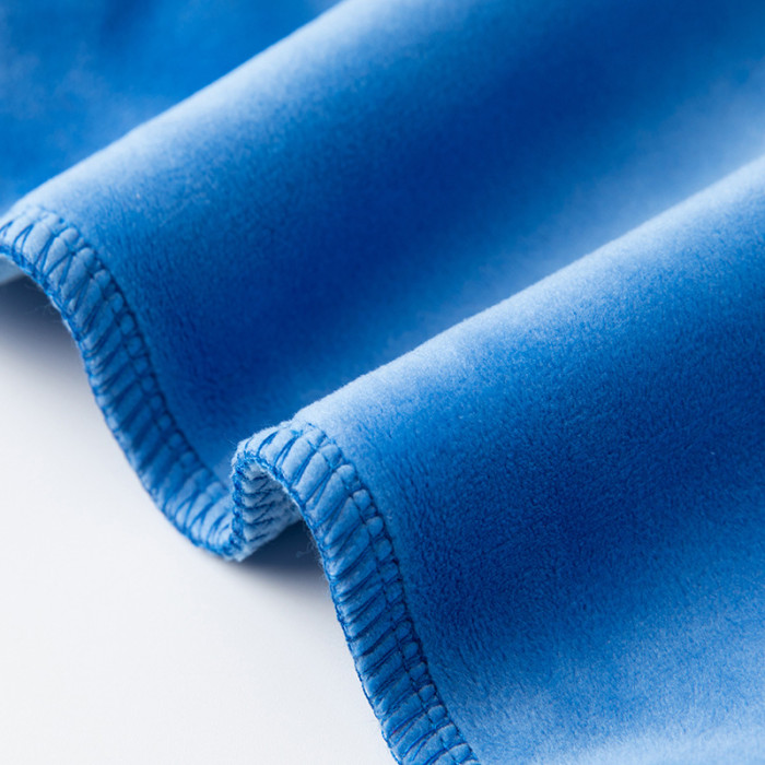 Children's Sports Suit plus fleece Blue #P002