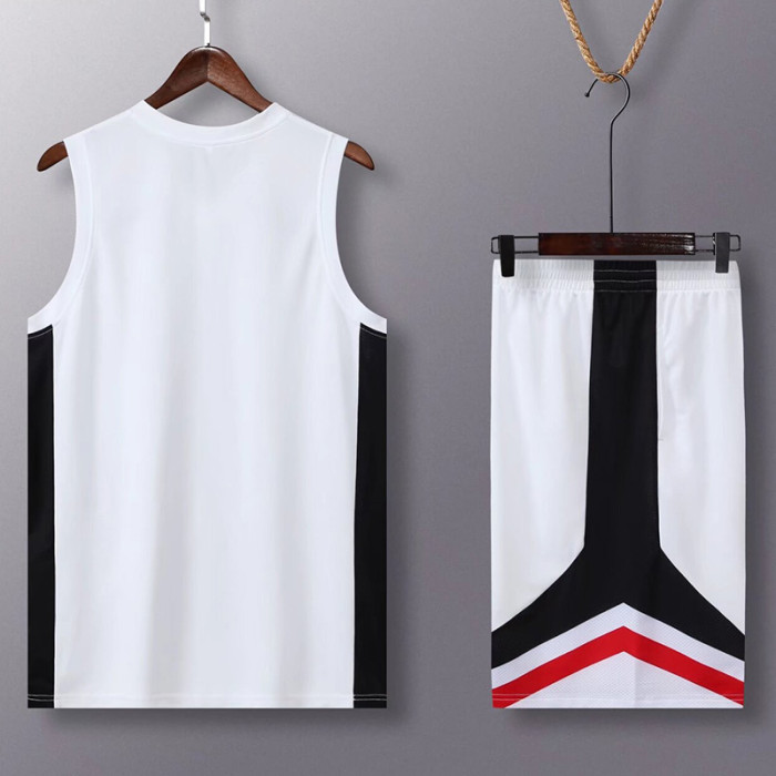 #AK8348 White Children's Vest suit (Customizable)