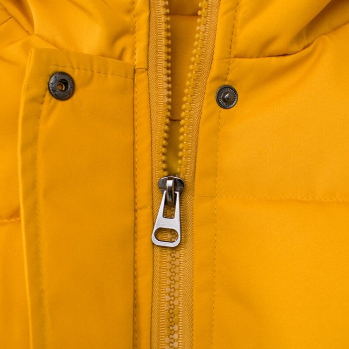 #CC01 Children's Yellow Cotton Coat