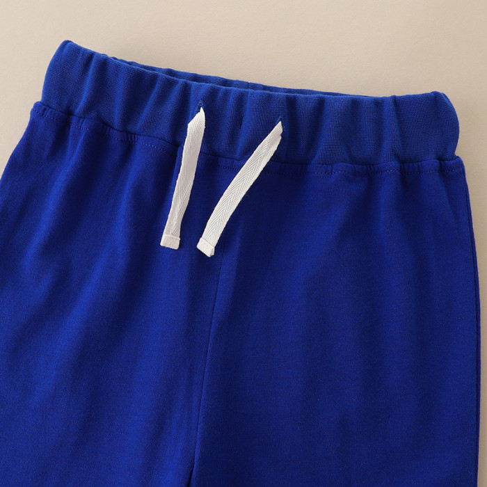 Children's T-shirt shorts set Yellow #020