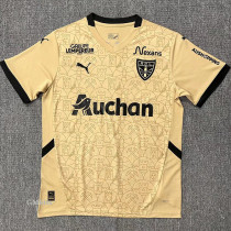 24-25 RC Lens Yellow GoalKeeper Fans Soccer Jersey *全广告