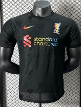 24-25 LIV Black Casual style Player Version Training shirts