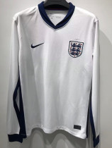 24-25 England Home Long Sleeve Soccer Jersey (长袖)