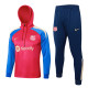 24-25 BAR Red Hoodie Half Pull Tracksuit #F555半拉连帽