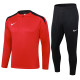 24-25 NK Red Half Pull Tracksuit (半拉链)