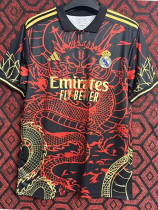 24-25 RMA Red Black Special Edition Training Shirts *黑红龙纹