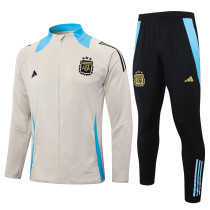 24-25 Argentina Khaki Jacket Tracksuit #A759(蓝领)