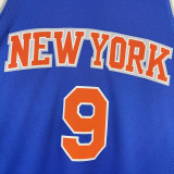 22-23 KNICKS BARRETT #9 Blue Top Quality Hot Pressing NBA Jersey